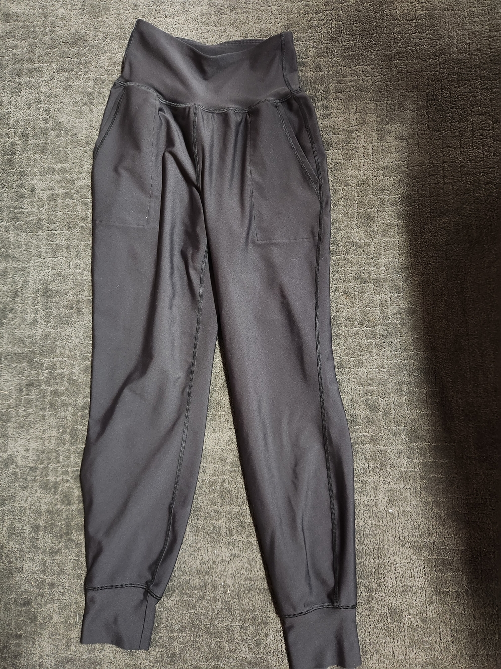Old Navy Women's Black High-Waist Jogger Pants